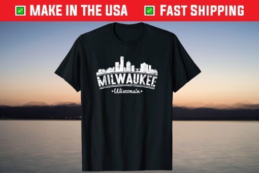 Disstressed Milwaukee City T-Shirt