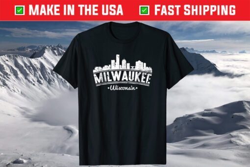 Disstressed Milwaukee City T-Shirt