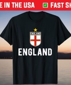 England Soccer Jersey 2021 Football Team Fan T-Shirt