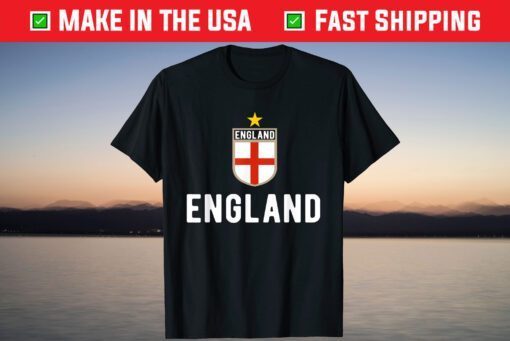 England Soccer Jersey 2021 Football Team Fan T-Shirt