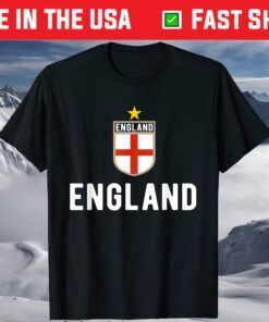 England Soccer Jersey 2021 Football Team Fan T-Shirt