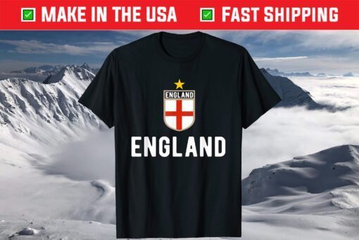 England Soccer Jersey 2021 Football Team Fan T-Shirt