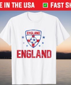 England Soccer Jersey National Flag Football Team Soccer Fan Unisex T-Shirt