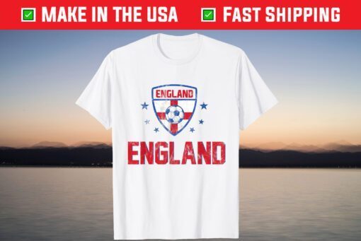 England Soccer Jersey National Flag Football Team Soccer Fan Unisex T-Shirt