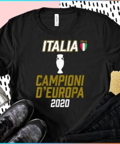 Flag Italia Campioni D'Europa 2020 Italia Champions Football Shirt