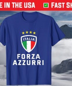 Forza Azzurri 2021 Champions T-Shirt