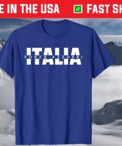 Forza Azzurri Italia Calcio Soccer T-Shirt