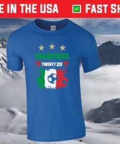 Forza Italy 2020 Champion Winner Football Champs Victory Italia T-Shirt