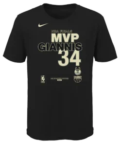 Giannis Antetokounmpo Milwaukee Bucks 2021 NBA Finals Champions MVP T-Shirt