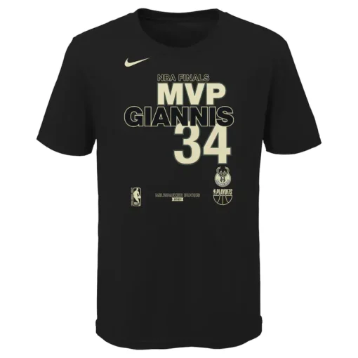 Giannis Antetokounmpo Milwaukee Bucks 2021 NBA Finals Champions MVP T-Shirt