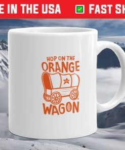 Hop On The Orange Wagon Mug