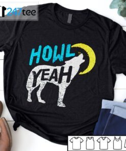 Howl Yeah Wolf Conservation Official Wolf Conservation Shirt