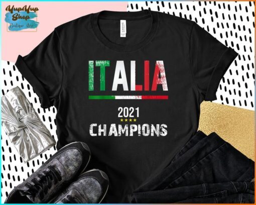 Italia 2021 Champions It's Coming Rome Shirt