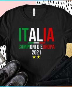 Italia Campioni D'Europa 2021 It's Coming Rome T-shirt
