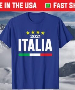 Italia Football Soccer Italian Flag 2021 Outfit T-Shirt