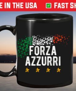 Italia Forza Azzurri Euro 2020 Champions Mug