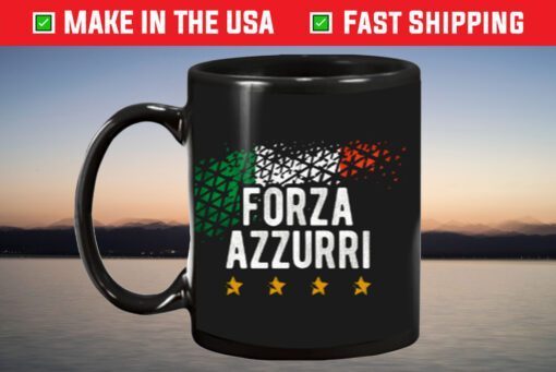 Italia Forza Azzurri Euro 2020 Champions Mug