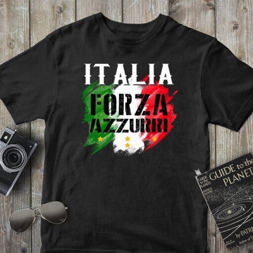 Italia Forza Azzurri Italia Champions Euro 2020 Shirt