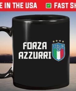 Italia Forza Azzurri It's Coming Rome Mug