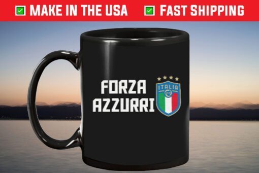 Italia Forza Azzurri It's Coming Rome Mug