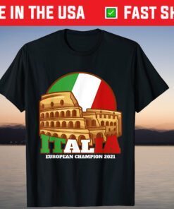 Italian Flag European Champion 2021 Shirt