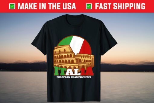 Italian Flag European Champion 2021 Shirt