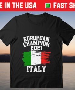 Italian Flag European Champion 2021 Football Italy Gift T-Shirt