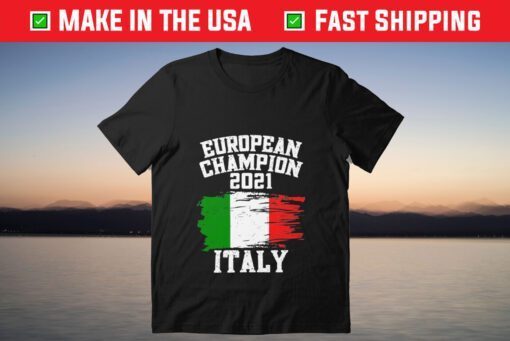 Italian Flag European Champion 2021 Football Italy Gift T-Shirt