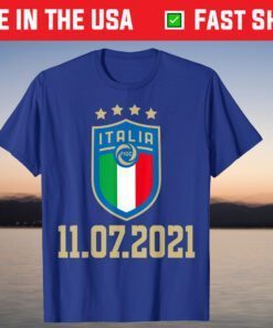 Italy Crest Football Date Champions Italian T-Shirt
