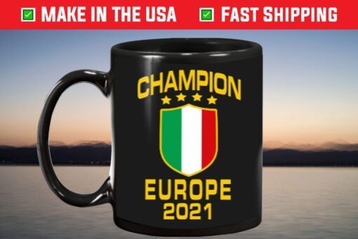 Italy Football Champions of Europe 2021 Mug