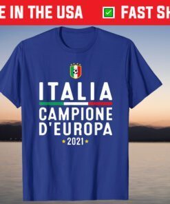 Italy Football Champions of Europe 2021 Italy Soccer Fan Shirt