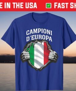 Italy Football Champions of Europe 2021 It's Coming Rome T-shirt