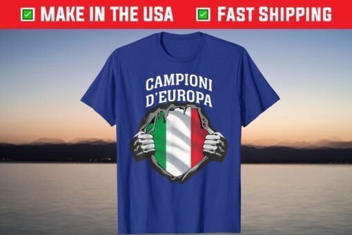 Italy Football Champions of Europe 2021 It's Coming Rome T-shirt