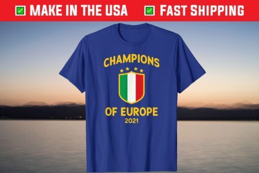 Italy Football Champions of Europe 2021 Shirt