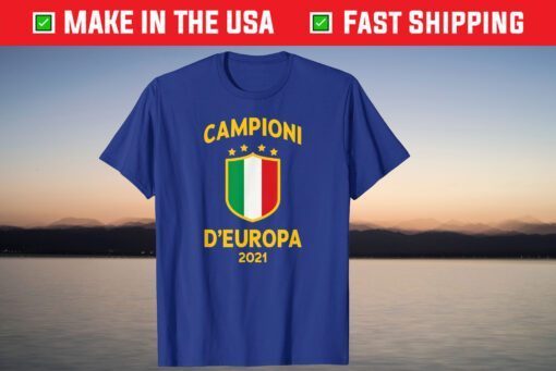 Italy Football Champions of Europe 2021 T-Shirt