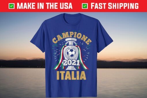 Italy Football Italian National Flag Champion 2021 Winner T-Shirt