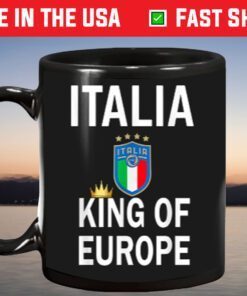 Italy Jersey Soccer 2021 Italian Italia Champions Football Mug