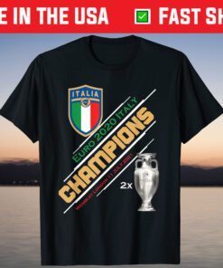 Italy Soccer Champions 2020 Forza Azzurri Italia Football T-Shirt