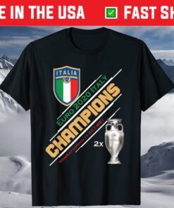 Italy Soccer Champions 2020 Forza Azzurri Italia Football T-Shirt