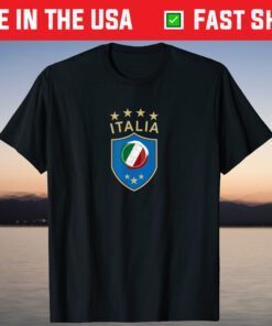 Italy Soccer Italian Italia Flag Football Player Unisex T-Shirt