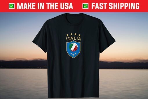 Italy Soccer Italian Italia Flag Football Player Unisex T-Shirt