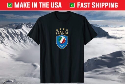 Italy Soccer Italian Italia Flag Football Player Unisex T-Shirt