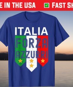 Italy Soccer Jersey 2020 Forza Azzurri Football Team Italia T-Shirt