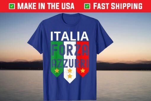 Italy Soccer Jersey 2020 Forza Azzurri Football Team Italia T-Shirt