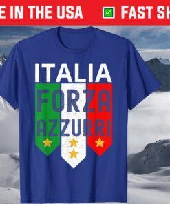 Italy Soccer Jersey 2020 Forza Azzurri Football Team Italia T-Shirt