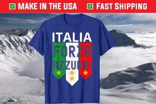 Italy Soccer Jersey 2020 Forza Azzurri Football Team Italia T-Shirt