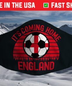 It's Coming Home England National Team Mens Football England Face Mask