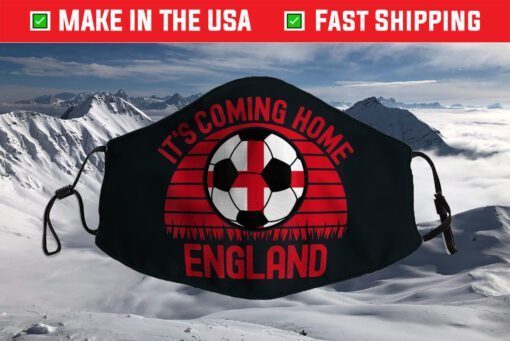 It's Coming Home England National Team Mens Football England Face Mask