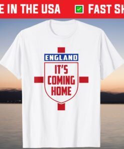 It's Coming Home Vintage Crest England Flag Classic T-Shirt