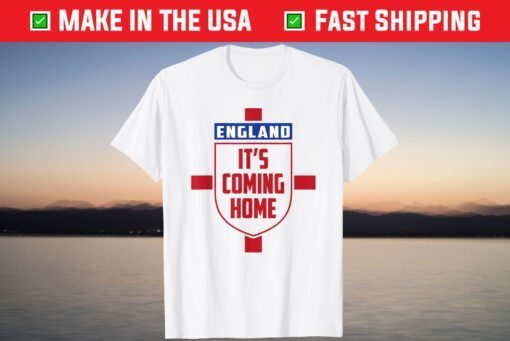 It's Coming Home Vintage Crest England Flag Classic T-Shirt